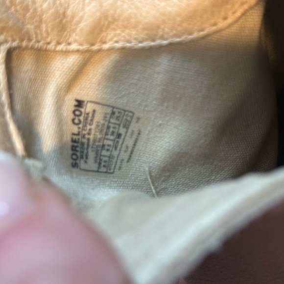 SOREL Women's Tan Ankle Boots - Picture 4 of 4